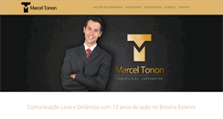 Desktop Screenshot of marceltonon.com.br