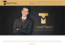 Tablet Screenshot of marceltonon.com.br